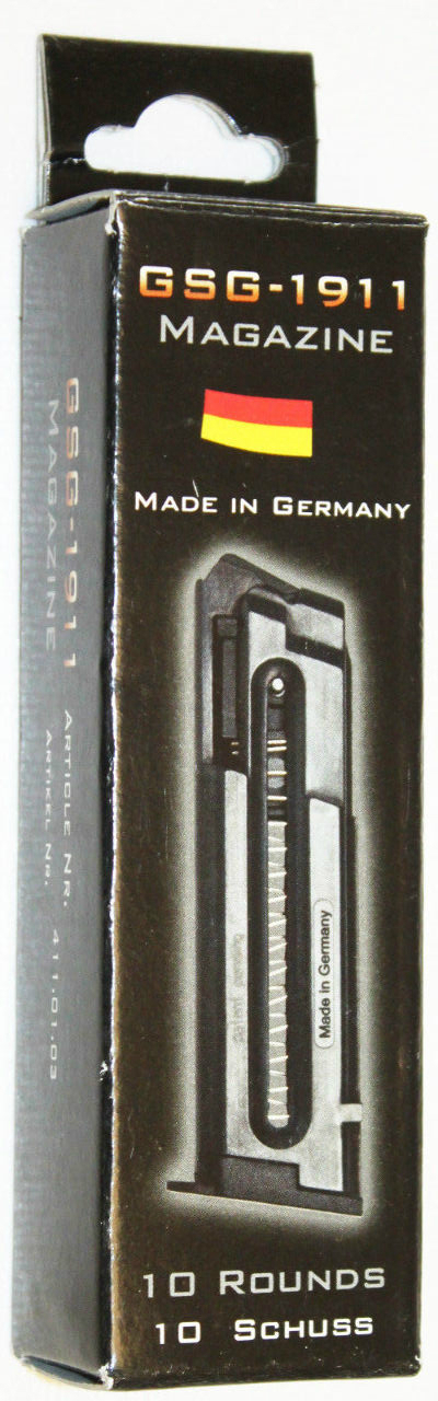 GSG (ATI) M-1911 Magazine 10 Round .22 LR Mag For All GSG 1911 Models ...