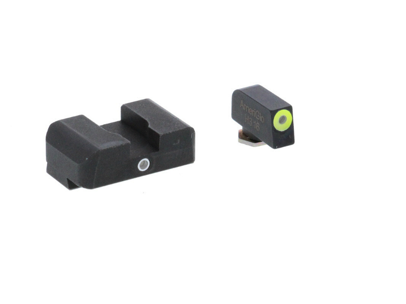 Ameriglo Pro I-Dot Tritium Night Sight Set For Glock Low-GL-301 ...