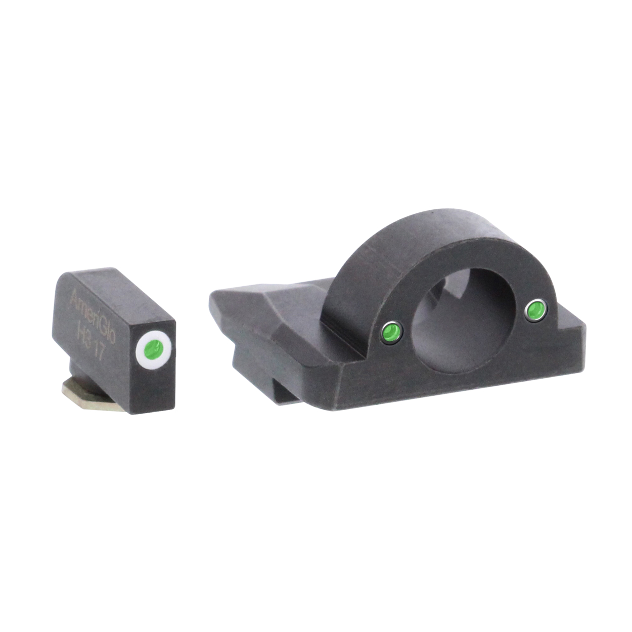 Ameriglo Ghost Ring Night Sight Set For Glock 17/19/19X/26/34/45 GEN 5 ...