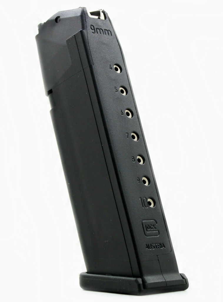 Glock 17 Magazine Genuine Glock 17 9mm 10 Round Polymer 